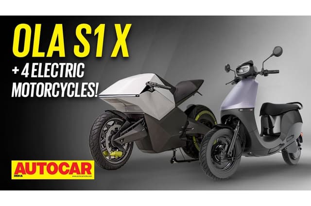 Ola electric motorcycles, Ola S1 X and S1 Pro Gen 2 first look video